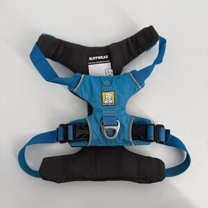 Ruffwear Front Range Chest Plate Dog Harness Size XS Blue Adjustable Nylon